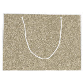 金ゴールドグリッター祝名50周年 ラージペーパーバッグ (裏面)