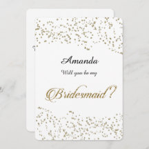 金ゴールドグリッター紙吹雪私の花嫁になってくれない？