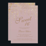 金ゴールドグリッター紙吹雪赤面sweet sixteen 招待状<br><div class="desc">全ては金ゴールドとグリッター来で、それは甘い16歳の誕生日のための大きな誕生祝いに。非常にエレガントと複数の色でスタイリッシュと、あなたの独自の写真で、この招待は覚えておくためにあるのである。すべての情報は、お好みのフォントと色でカスタマイズ可能。あなたの楽しむ夢の招待を持つことができるようにカスタマイズ。</div>