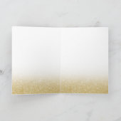 金ゴールドグリッター聴診器ナース感謝していユー カード (内部)