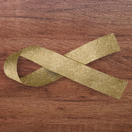 金ゴールドグリッター サテンリボン