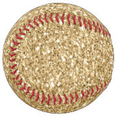 金ゴールドグリッター ソフトボール (正面左)