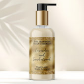 金ゴールドグリッター&フォイル化粧品ボトルラベル 長方形シール