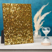 金ゴールドグリッター フォトプラーク (側面)