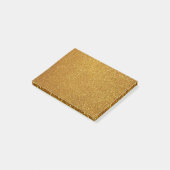 金ゴールドグリッター ポストイット (アングル)
