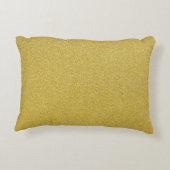 金ゴールドグリッター、輝き、グリッター背景 アクセントクッション (裏面)