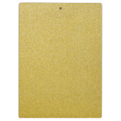 金ゴールドグリッター、輝き、グリッター背景 クリップボード (裏面)