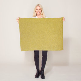 金ゴールドグリッター、輝き、グリッター背景 フリースブランケット