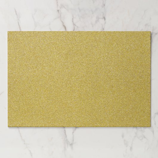 金ゴールドグリッター、輝き、グリッター背景 ペーパーパッド (正面)