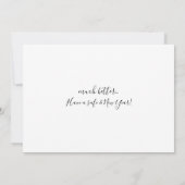 金ゴールドグリッターBye 2020 We have better New Year カード (裏面)