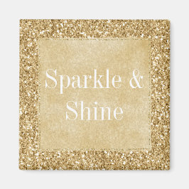 金ゴールドグリッツグリッタースパークル マグネット