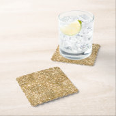 金ゴールドグリッツグリッター ペーパーコースター (インサイチュ)