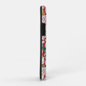 金ゴールドグリーンアラスカンマラムートカワイドッグクリスマス Case-Mate iPhoneケース (裏面/右)