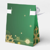 金ゴールドグリーンウィンター50誕生日ありがとう フェイバーボックス (裏面サイド)