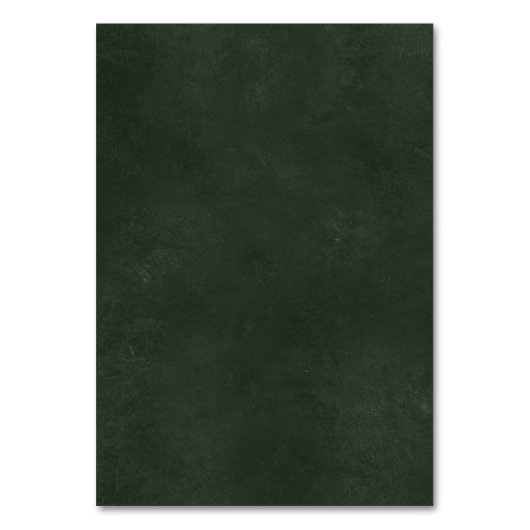 金ゴールドグリーンゲスト結婚名の座席表 テーブルナンバー (裏面)