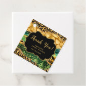 金ゴールドグリーンサファリゲートSweet sixteenありがとう フェイバータグ (インサイチュ)