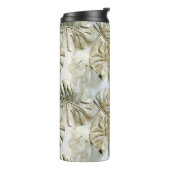 金ゴールドグリーントロピカル離れサージ タンブラー (回転左)