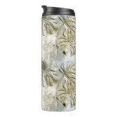 金ゴールドグリーントロピカル離れサージ タンブラー (回転右)