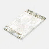 金ゴールドグリーントロピカル離れ ポストイット (アングル)