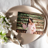 金ゴールドグリーンフローラクインセアニラ日付を保存 招待状