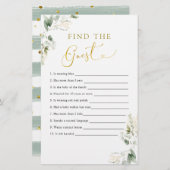 金ゴールドグリーンリーベビーイン開花検索ザゲスト (正面/裏面)