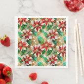 金ゴールドグリーンレッドポインセチア (インサイチュ)