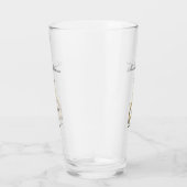 金ゴールドグレイハウンドエレガントドモノグラムの タンブラーグラス (右)