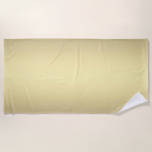 金ゴールドグロー ビーチタオル (正面)