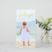 金ゴールドグ信じラムホリディフォトカード シーズンカード (スタンド正面)