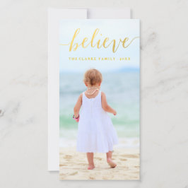 金ゴールドグ信じラムホリディフォトカード シーズンカード