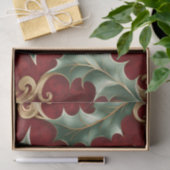 金ゴールドグ離れリーズRクリスマスホリデーティッシュペーパー 薄葉紙 (ギフト)