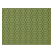 金ゴールドケルトのシャムロックパターン テーブルクロス (正面(横))