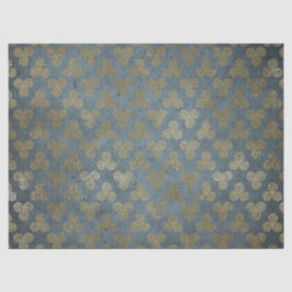 金ゴールドケルト結び目模様スパイラル切り離し 薄葉紙