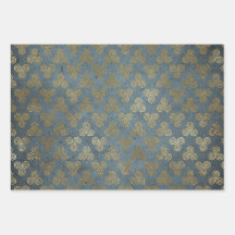 金ゴールドケルト結び目模様緩和曲線