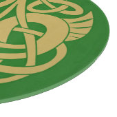 金ゴールドケルト馬パターン カッティングボード (角)