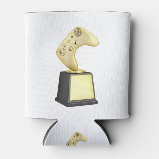 金ゴールドゲームのトロフィー 缶クーラー (正面)