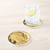 金ゴールドコインコースター コースター (側面)