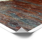 金ゴールドコインリングや輪 ポスター (角)