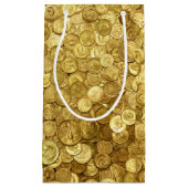 金ゴールドコイン回収 スモールペーパーバッグ (正面)