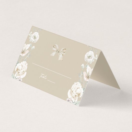 金ゴールドコケット弓フローラ結婚のテーブル番号 (正面)