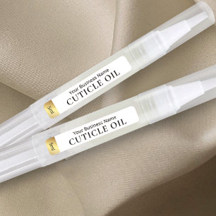 金ゴールドコスメティックツイストペン3ml 5mlキューティクル油ラベル ラベル