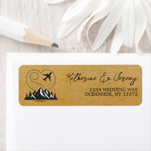 金ゴールドコロラドパスポート ラベル (インサイチュ)