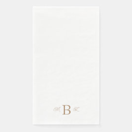 金ゴールドコンボフォントモノグラム結婚ホワイト