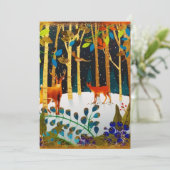 金ゴールドコージーウィンターディアーフォレストウォーター色 シーズンカード (スタンド正面)