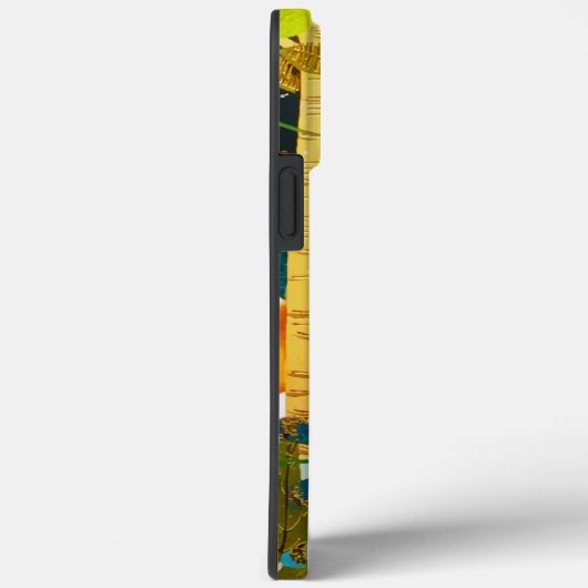 金ゴールドコージーウィンターディアーフォレストウォーター色 Case-Mate iPhoneケース (裏面 / 右)