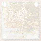 金ゴールドコースター ガラスコースター (裏面)