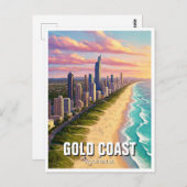 金ゴールドコーストオーストラリア旅行 ポストカード