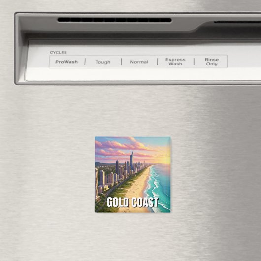 金ゴールドコーストオーストラリア旅行 マグネット (インサイチュ (食洗機))