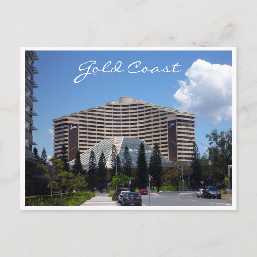 金ゴールドコースト ポストカード (正面)