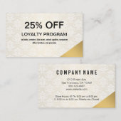 金ゴールドコーナー割引 割引カード (正面/裏面)